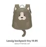 Lassig backpack tiny about friends cat