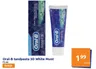 Oral-B tandpasta 3D White Munt