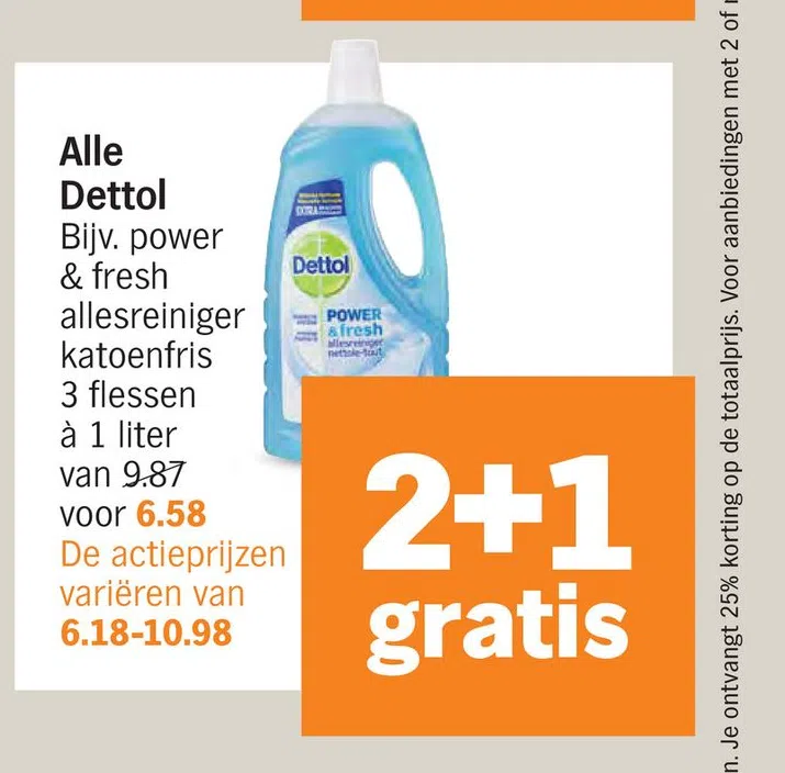 Supermarkt in Katwijk aan Zee: Alle Dettol, 2+1 gratis - Oozo.nl