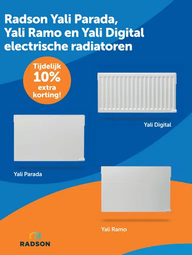 Radson Yali Parada, Yali Ramo en Yali Digital electrische radiatoren