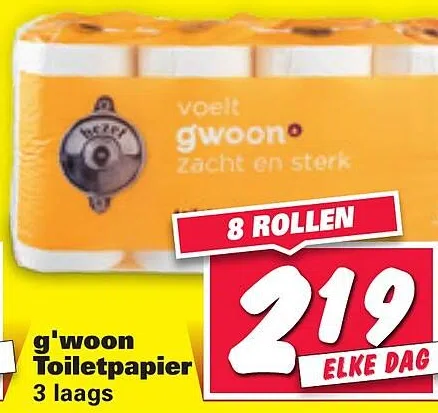 g'woon Toiletpapier