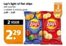 Lay's light of flat chips