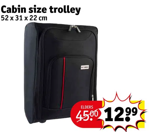 Cabin size trolley