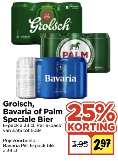 Grolsch, Bavaria of Palm Speciale Bier
