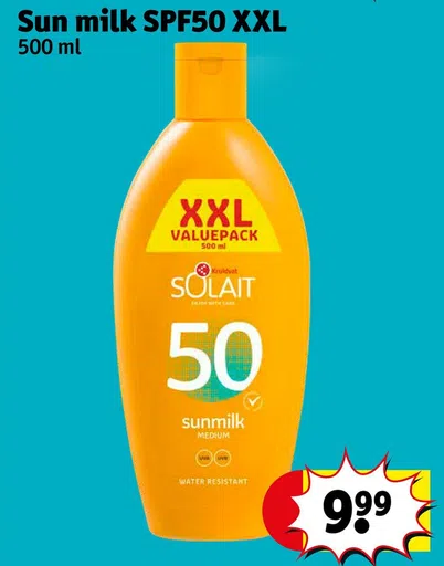 Sun milk SPF50 XXL 500 ml