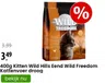400g Kitten Wild Hills Eend Wild Freedom Kattenvoer droog