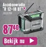 Accubouwradio "R 12-18 BT"