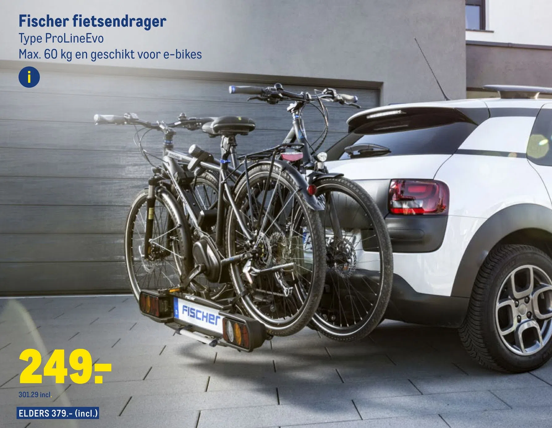 Met name klink Idool Supermarkt aanbieding in Galecop: Fischer fietsendrager, - Oozo.nl