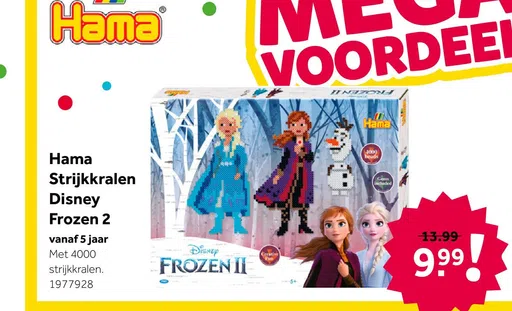 Hama Strijkkralen Disney Frozen 2 set 4000-delig