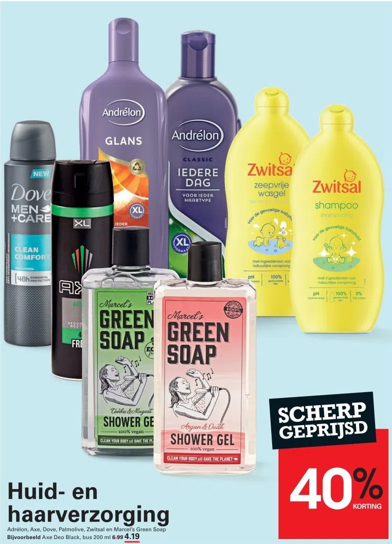 Supermarkt aanbieding in Hooglanderveen: Huid- en haarverzorging, 