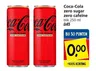 Coca-Cola zero sugar zero cafeïne