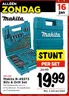 Makita B-49373 Bits & Drill Set