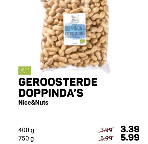 GEROOSTERDE DOPPINDA'S Nice&Nuts