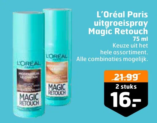 L'Oréal Paris uitgroeispray Magic Retouch 75 ml