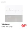 Wieglaken Love You Grey