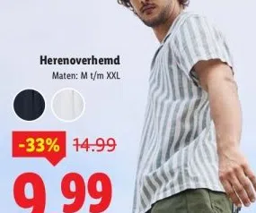 Supermarkt aanbieding in Speuld: Herenoverhemd, 