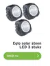 Eglo solar steen LED 3 stuks
