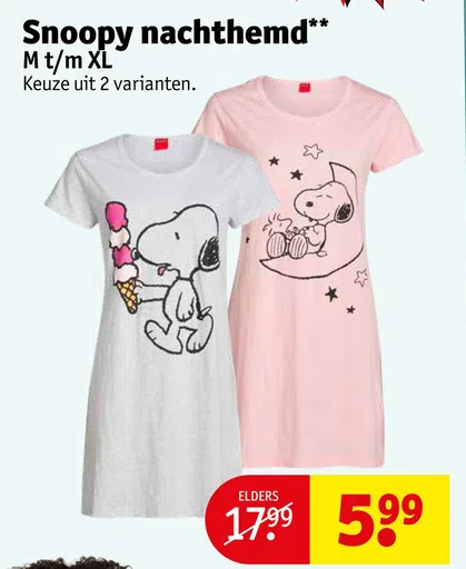 Snoopy nachthemd