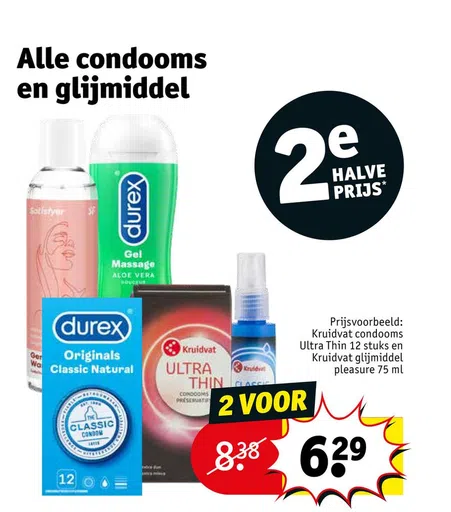 Alle condooms en glijmiddel