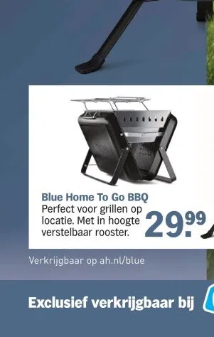 Supermarkt aanbieding in Trouwlaan - Uitvindersbuurt: Blue Home To Go BBQ, 