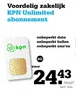 Voordelig zakelijk KPN Unlimited abonnement