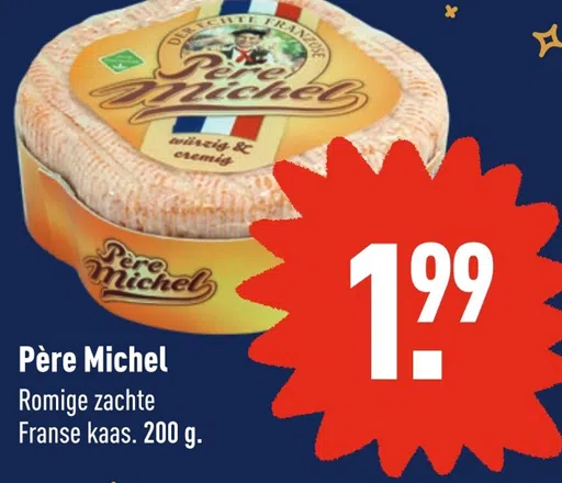 Père Michel Romige zachte Franse kaas. 200 g.