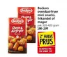 Beckers oven&airfryer mini snacks, frikandel of mager