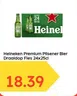 Heineken Premium Pilsener Bier Draaidop Fles 24x25cl