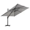 Le Sud freepole parasol Biarritz - grijs - 300x300 cm