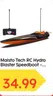 Maisto Tech RC Hydro Blaster Speedboot -...