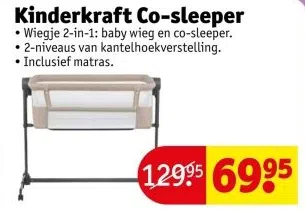 Drogisterij aanbieding in Verspreide huizen: Kinderkraft Co-sleeper, 