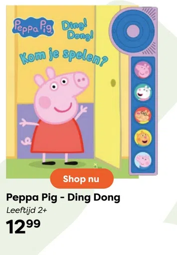 Peppa Pig - Ding Dong Leeftijd 2+