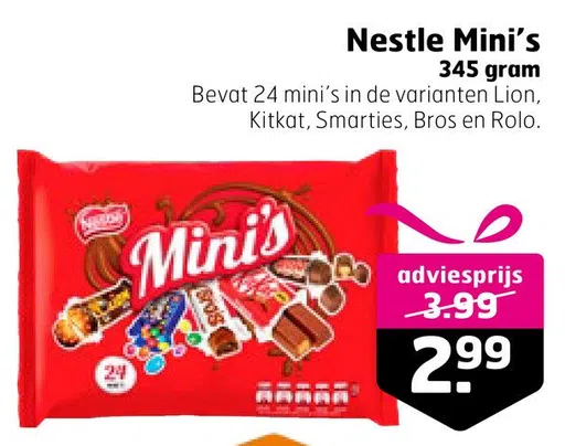 Nestle Mini's 345 gram