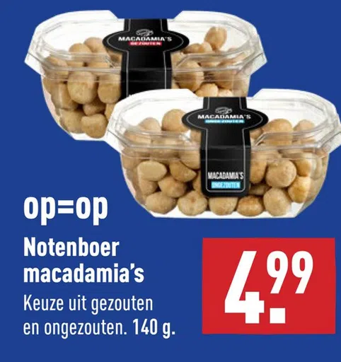 Notenboer macadamia's