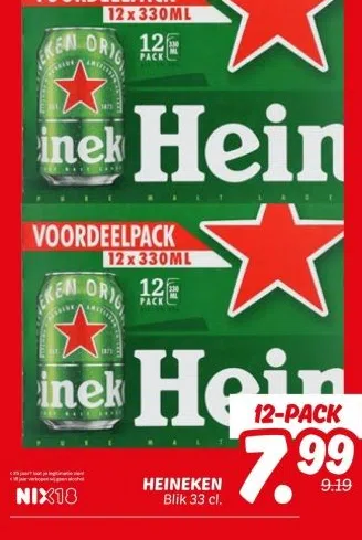 Supermarkt aanbieding in Chromiumweg: NIX18, 