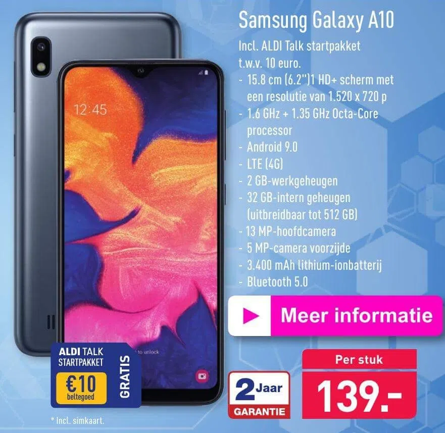 galaxy a10 folder price