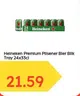 Heineken Premium Pilsener Bier Blik Tray 24x33cl