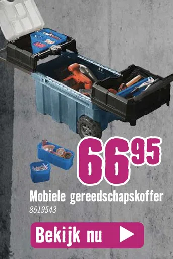 Mobiele gereedschapskoffer