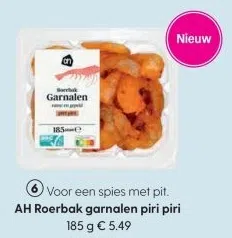 Supermarkt aanbieding in Noorderplein: AH Roerbak garnalen piri piri, 