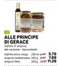 Alle Principe Di Gerace olijfolie of ansjovis,