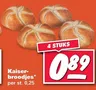 Kaiser- broodjes*