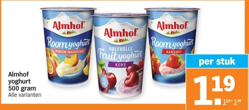 Almhof voghurt