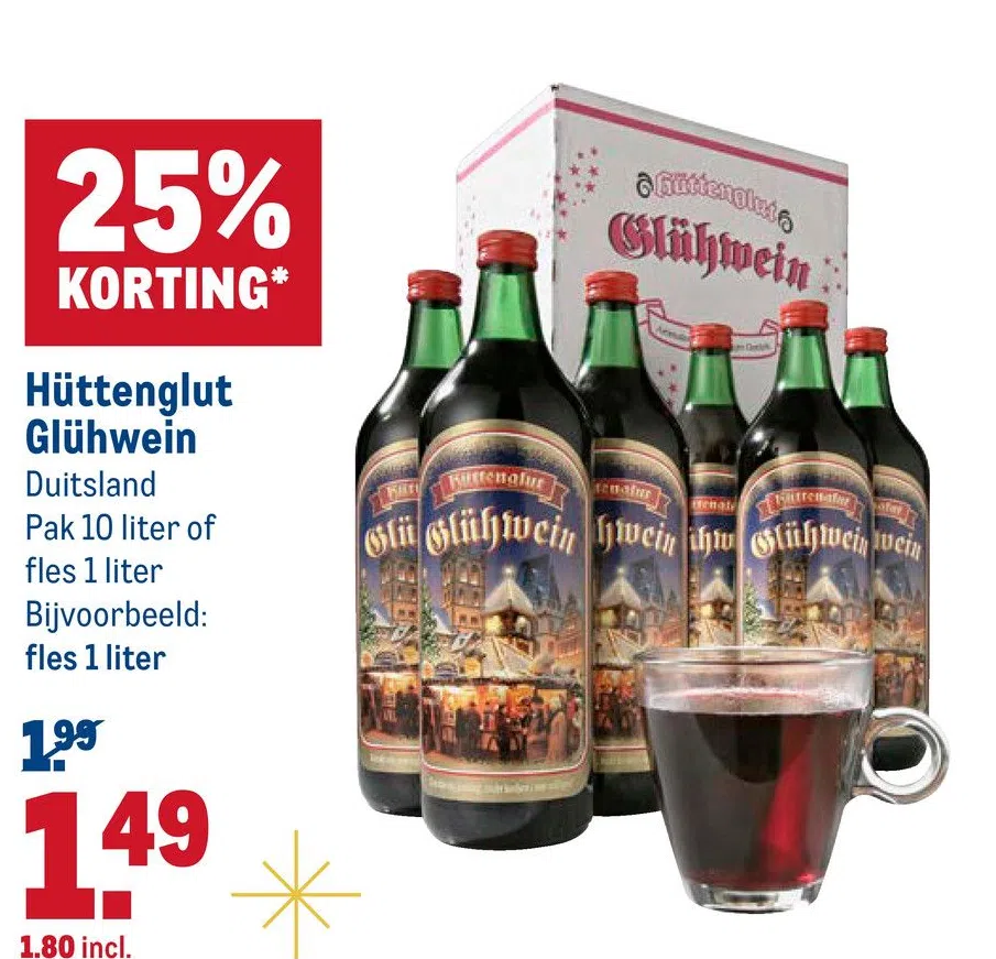 Huttenglut Gluhwein Folder nbieding