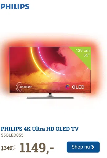 PHILIPS 4K Ultra HD OLED TV