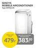 Sencys Mobiele Airconditioner Type Mppda-09.