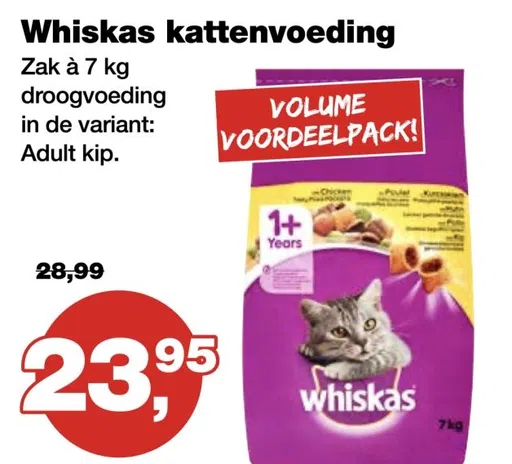 Whiskas kattenvoeding