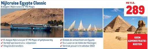 Nijlcruise Egypte Classic