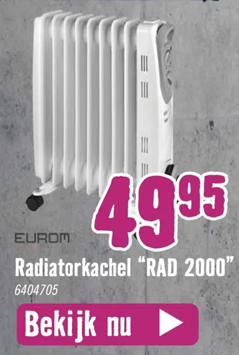 Radiatorkachel "RAD 2000'