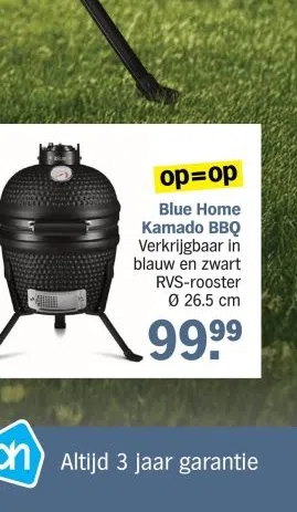 Supermarkt aanbieding in Noordwest IJlst: Blue Home Kamado BBQ, 