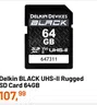 Delkin BLACK UHS-II Rugged SD Card 64GB